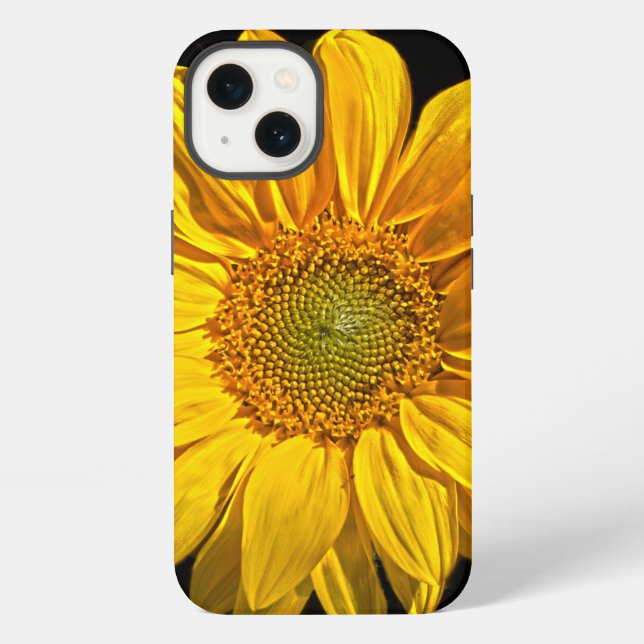 Sonnenblume iPhone Hülle (Rückseite)