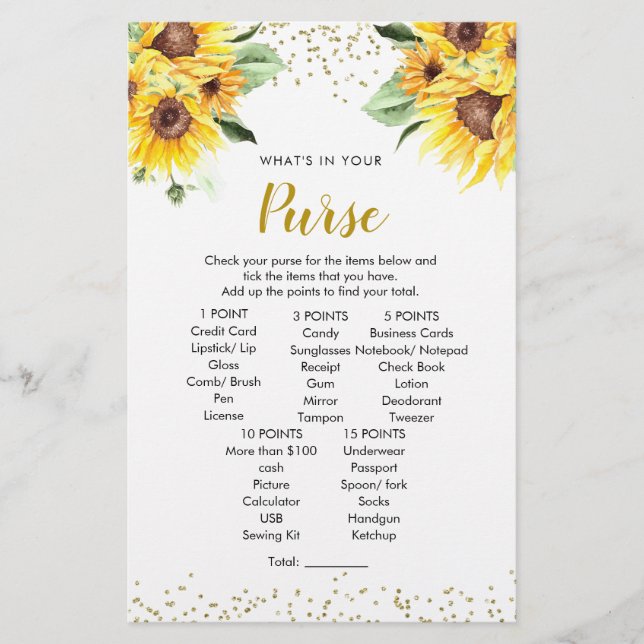 Sonnenblume ist auf dem Weg zum Baby Duschwasser S (Vorderseite)