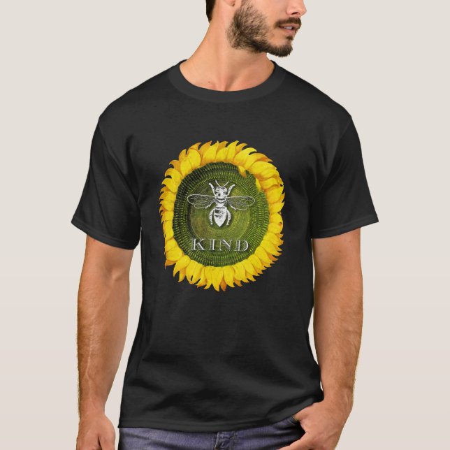 Sonnenblume ist netter Güte-T - Shirt (Vorderseite)