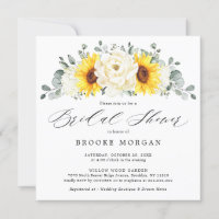 Sonnenblume Ivory Peony Floral Brautparty