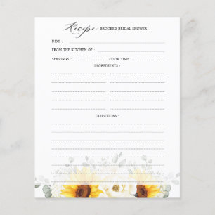 Sonnenblume Ivory Peony Floral Brautparty Rezept