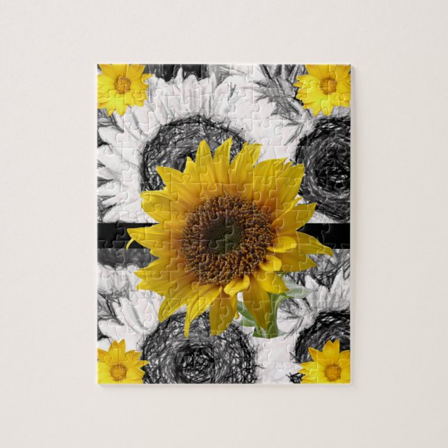 Sonnenblume Jigsaw Puzzle (Vertikal)