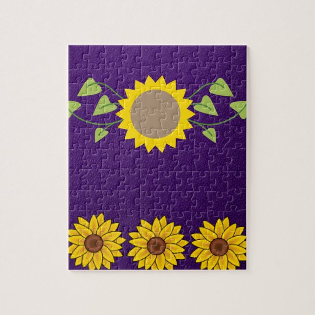 Sonnenblume Jigsaw Puzzle (Vertikal)