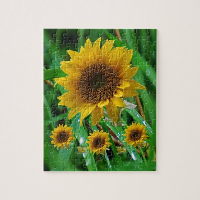 Sonnenblume Jigsaw Puzzle (Vertikal)