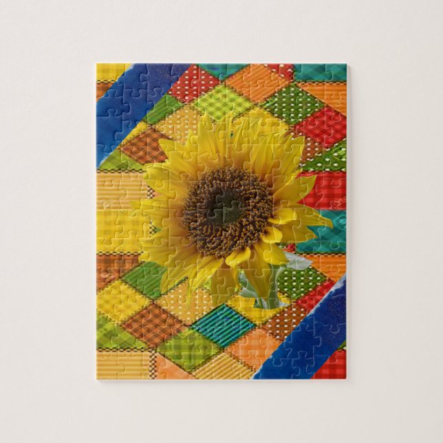 Sonnenblume Jigsaw Puzzle (Vertikal)