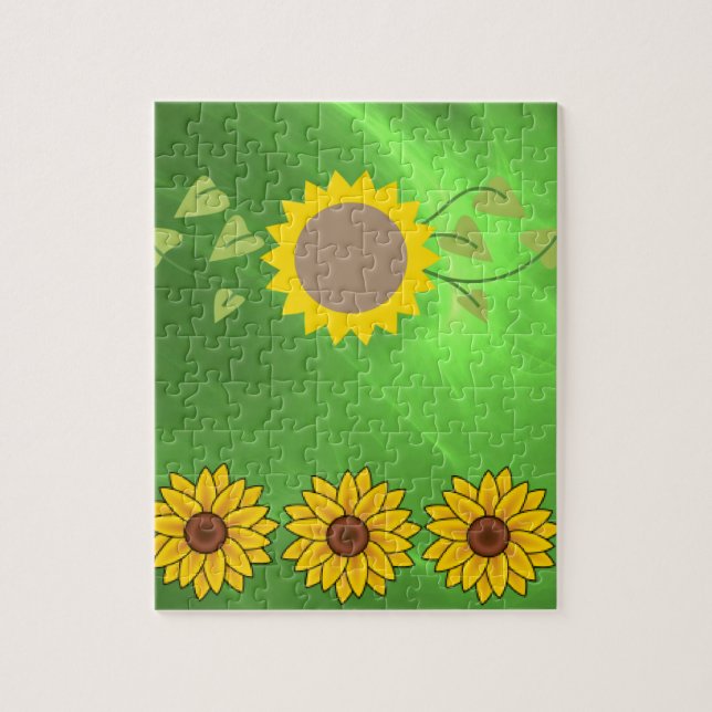 Sonnenblume Jigsaw Puzzle (Vertikal)