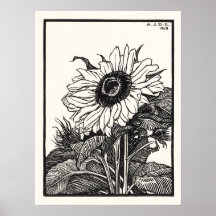 Sonnenblume Julie De Graag niederländische Künstle