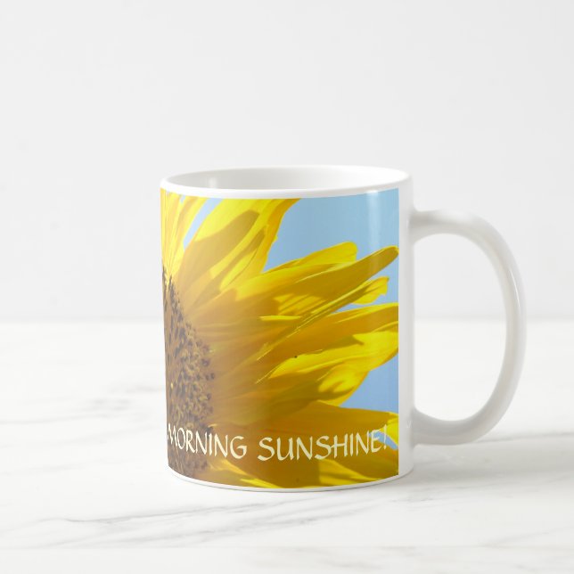 SONNENBLUME Kaffee-Tassen GUTER Kaffeetasse (Rechts)