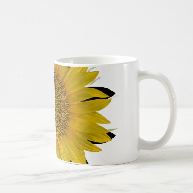Sonnenblume Kaffeetasse (Rechts)