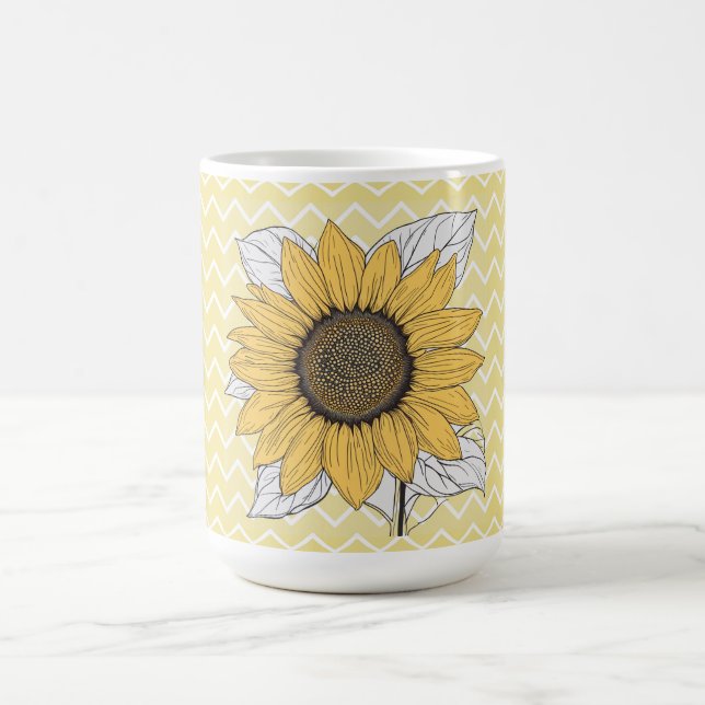 "Sonnenblume" Kaffeetasse (Mittel)