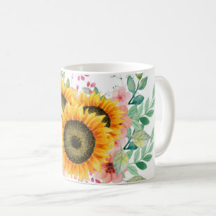 Sonnenblume   kaffeetasse