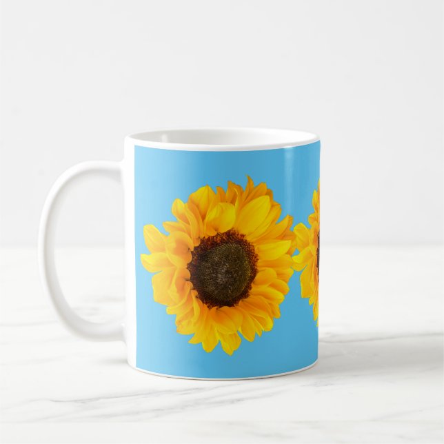 Sonnenblume Kaffeetasse (Links)