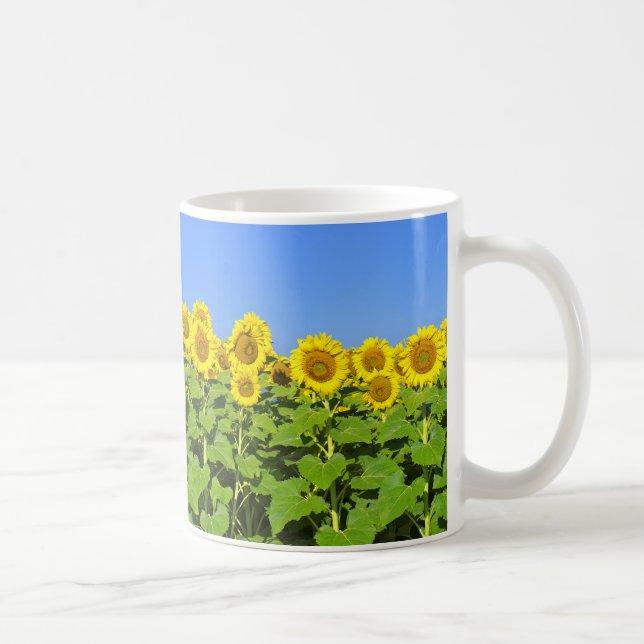 Sonnenblume-Kaffeetasse Tasse (Rechts)