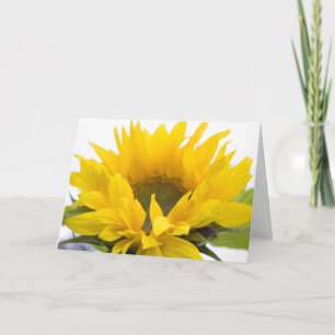 Sonnenblume Karte