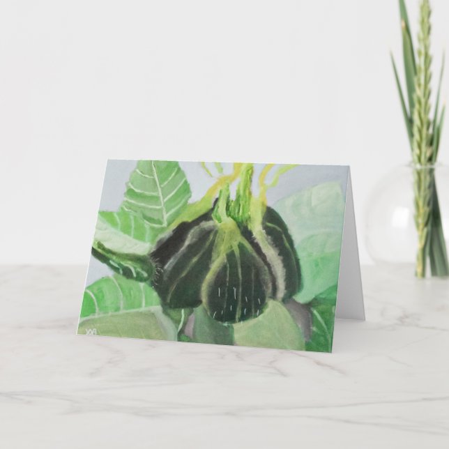 Sonnenblume Karte (Vorderseite)