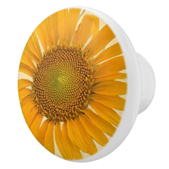 Sonnenblume Keramik Pull Keramikknauf (Von Creator hochgeladen)