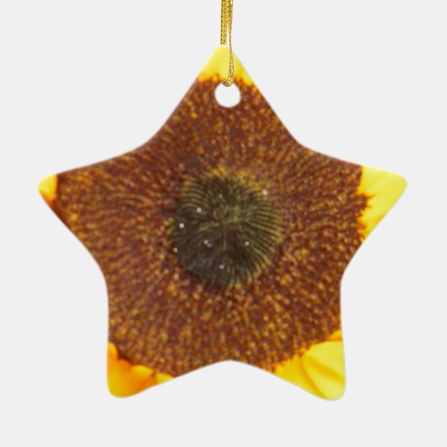 Sonnenblume Keramikornament (Hinten)