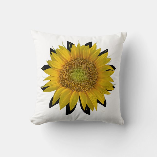 Sonnenblume Kissen (Vorderseite)