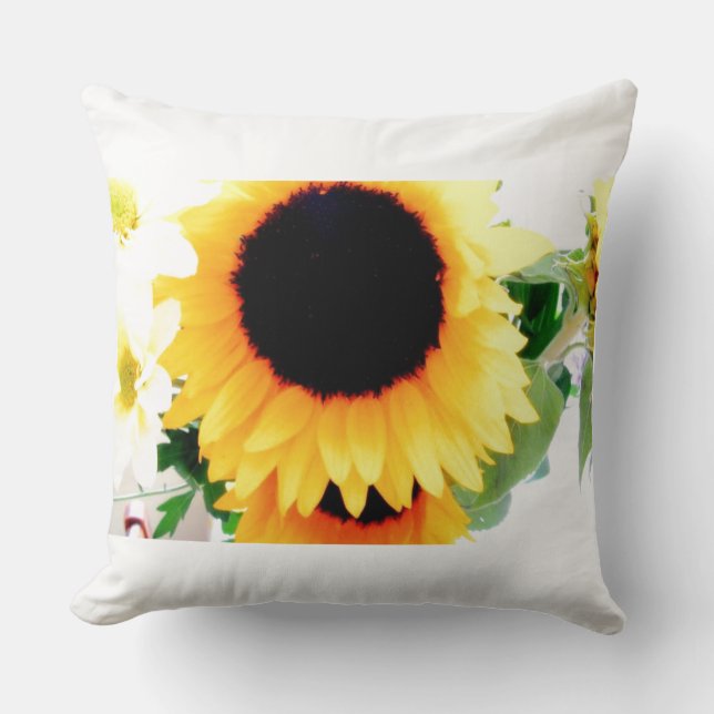 Sonnenblume Kissen (Vorderseite)