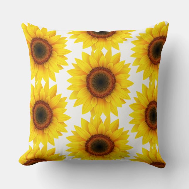 Sonnenblume Kissen (Vorderseite)