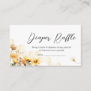 Sonnenblume Kleines Honey-Babydusche Windelwanne Begleitkarte