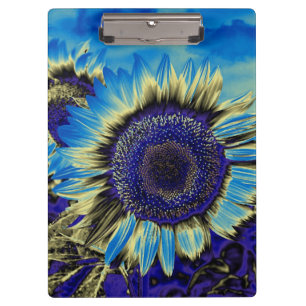 Sonnenblume Klemmbrett