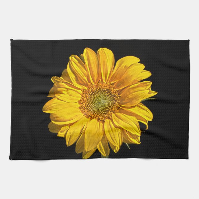 Sonnenblume ktcna geschirrtuch (Horizontal)