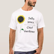 Sonnenblume-kundengerechter T - Shirt