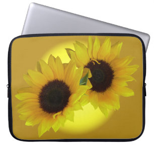 Sonnenblume-Laptop-Kasten-Sonnenblume-Laptop-Hülse Laptopschutzhülle