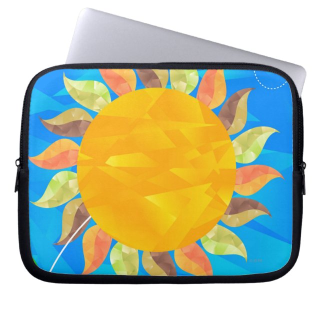 Sonnenblume Laptopschutzhülle (Vorderseite)