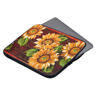 Sonnenblume Laptopschutzhülle