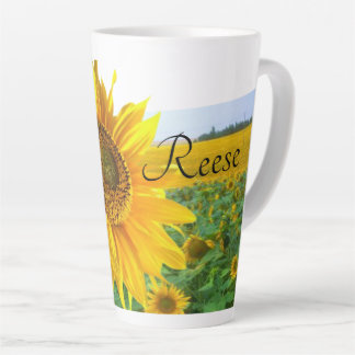 Sonnenblume Latte Tasse
