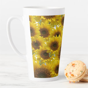 Sonnenblume Latte Tasse