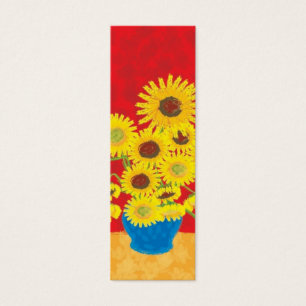 Sonnenblume-Lesezeichen