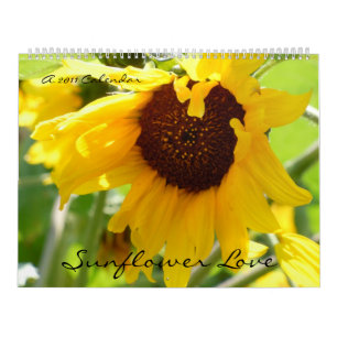Sonnenblume-Liebe Kalender