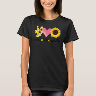 Sonnenblume Liebe Sonnenschein T-Shirt