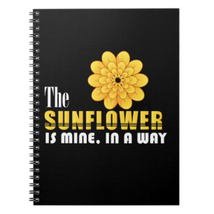 Sonnenblume Lover   Die Sonnenblume ist meine Notizblock