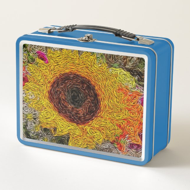 Sonnenblume Lunchbox (Vorderseite)