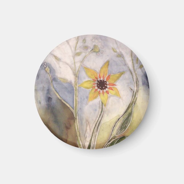 Sonnenblume Magnet (Vorne)