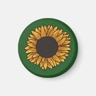 Sonnenblume Magnet