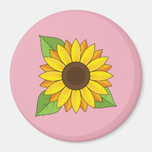 Sonnenblume Magnet