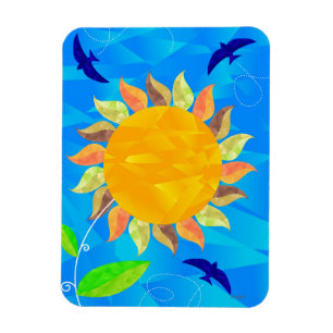 Sonnenblume Magnet