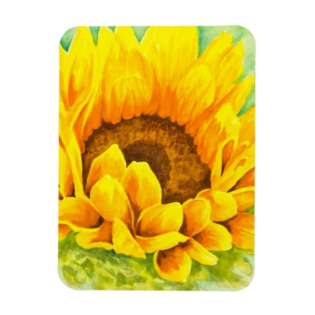 Sonnenblume Magnet (Vertikal)