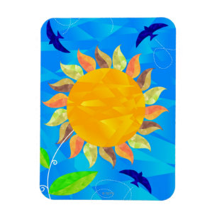 Sonnenblume Magnet