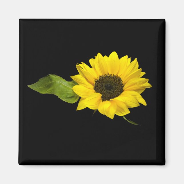 Sonnenblume Magnet (Vorne)