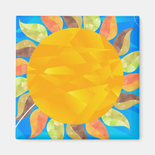 Sonnenblume Magnet