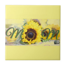 Sonnenblume-Mama Fliese