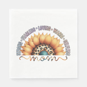 Sonnenblume-Mama Serviette