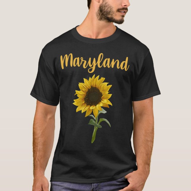 Sonnenblume - Maryland T-Shirt (Vorderseite)