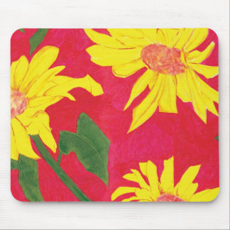 Sonnenblume-Mäusematte Mousepad